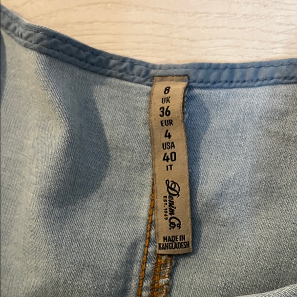 Denim Blue Casual Dress - Picture 2 of 3